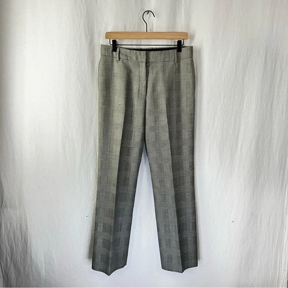 Yves Saint Laurent Prince of Wales Plaid Trouser Pants - Picture 2 of 12